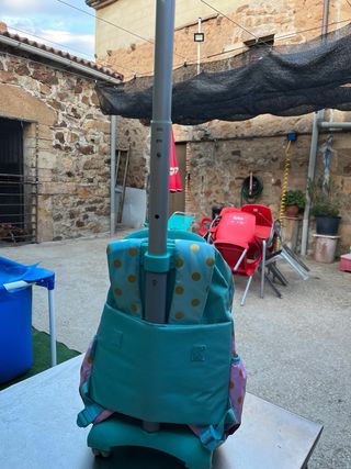 Mochila escolar con ruedas