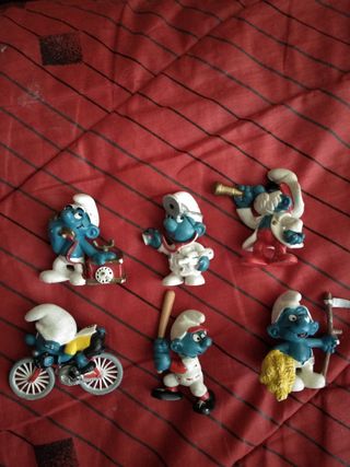 Coleccion figuras pitufos