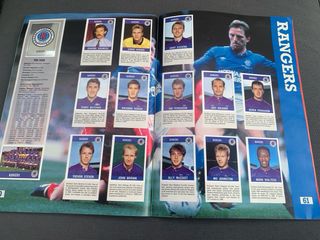 ALBUM FOOTBALL 90 COMPLETO