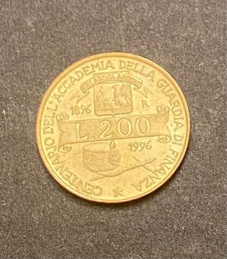 200 lire Repubblica Italiana
