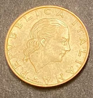 200 Lire Repubblica Italiana