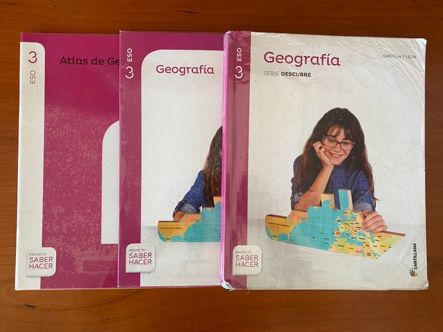 LIBROS GEOGRAFIA E HISTORIA 3º ESO
