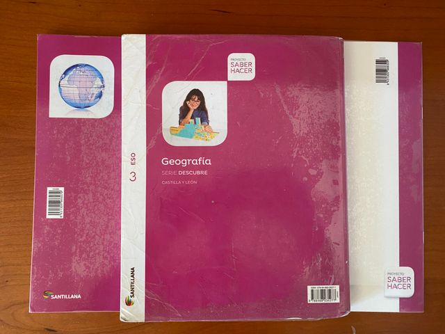 LIBROS GEOGRAFIA E HISTORIA 3º ESO