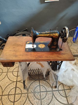 Maquinas de coser antiguas alfa singer