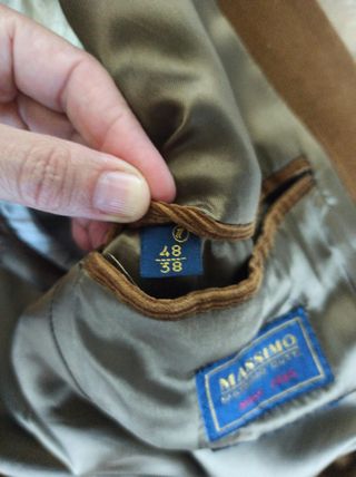 Chaqueta pana Massimo Dutti