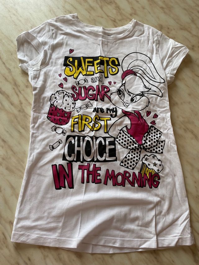 t-shirt bambina dei looney tones