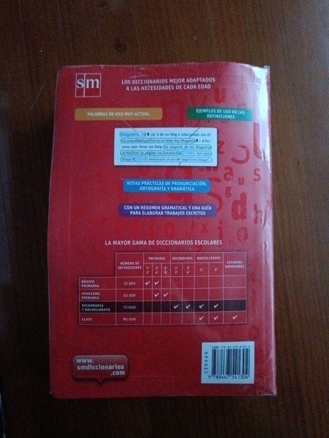 Diccionario Secundaria y Bachillerato SM