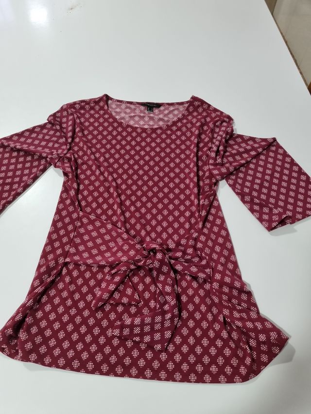 Blusa granate elástica