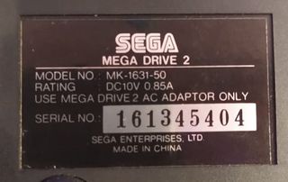 Sega Megadrive 2 Mega drive II