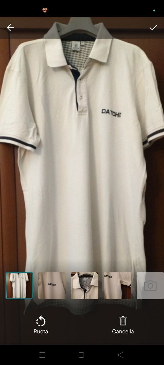 Polo uomo firmata Datch