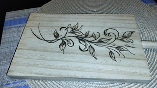 Tabla pirograbado