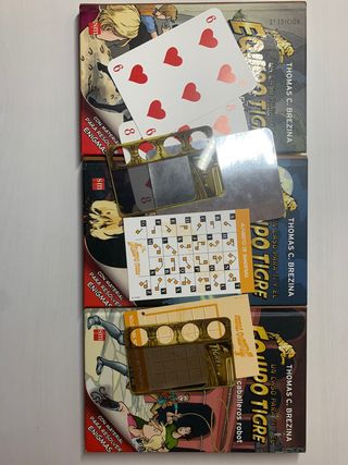 3 libros de Un caso para ti y el equipo tigre