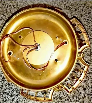 Lámpara cristal de roca