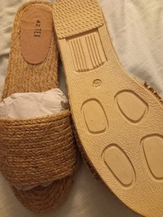 Sandalias esparto