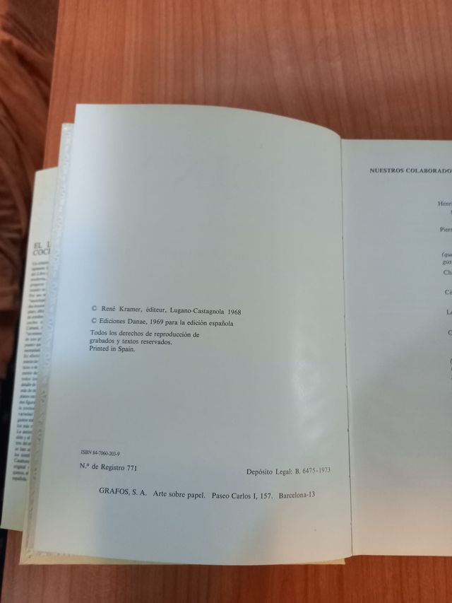 Libro de Cocina Los Menús de la Mujer Moderna