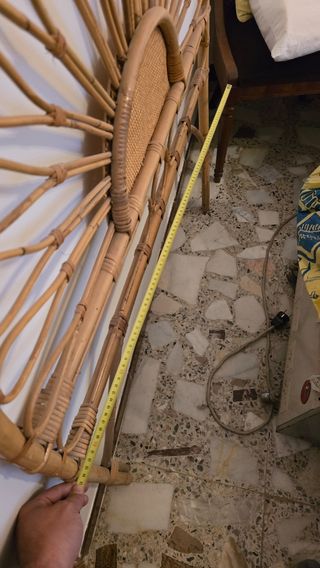 Cabecero 90 cm caña de Bambú