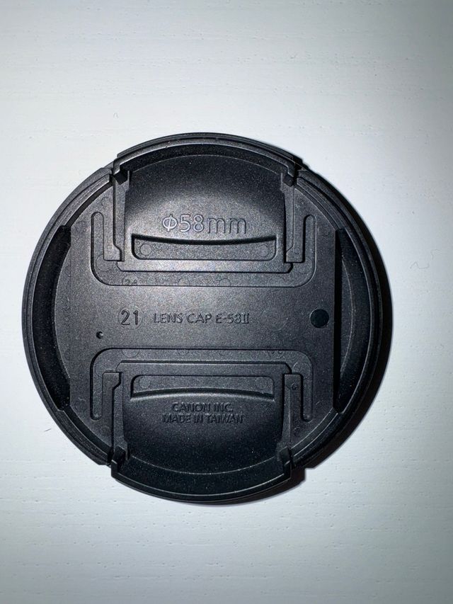 Tapa de lente Canon