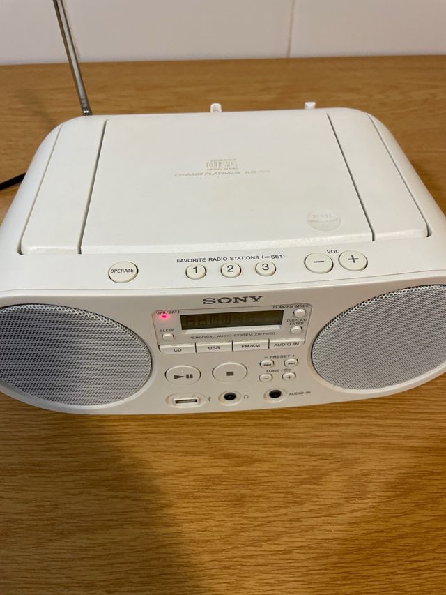 radio cd SONY