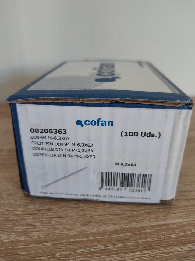 Coppiglia/Spillo M-6,3x63