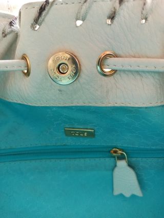 Bolso piel animal print Tous