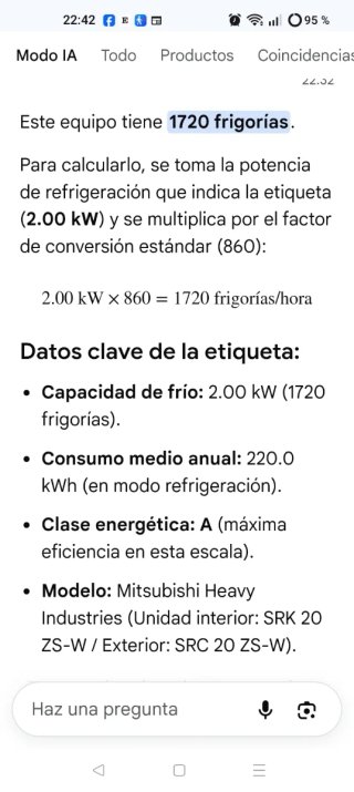 Aíre acondicionado mitsubishi