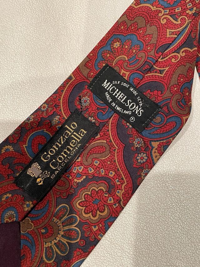 Corbata seda Inglesa MICHEL SONS 