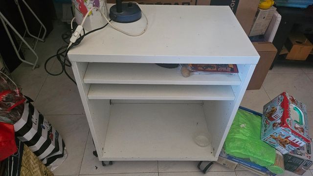 Escritorio Blanco com ruedas