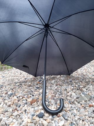 Chapéus de chuva preto liso unissexo