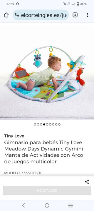 Gimnasio bebé marca Tiny Love