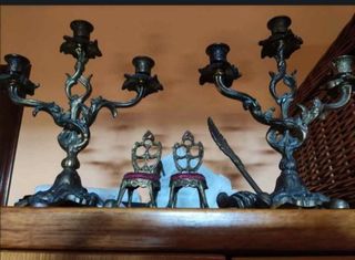 Bronce Candelabros Portugal.