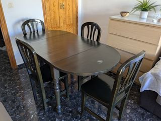 Mesa comedor y sillas