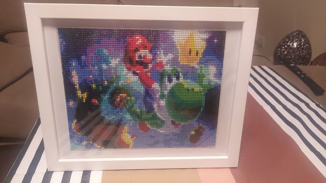 Pintura de diamantes Super Mario
