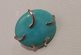 Pendientes Tous turquesas y oro