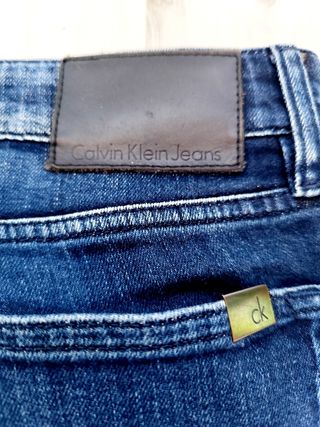 Pantalón vaquero Calvin Klein L azul 