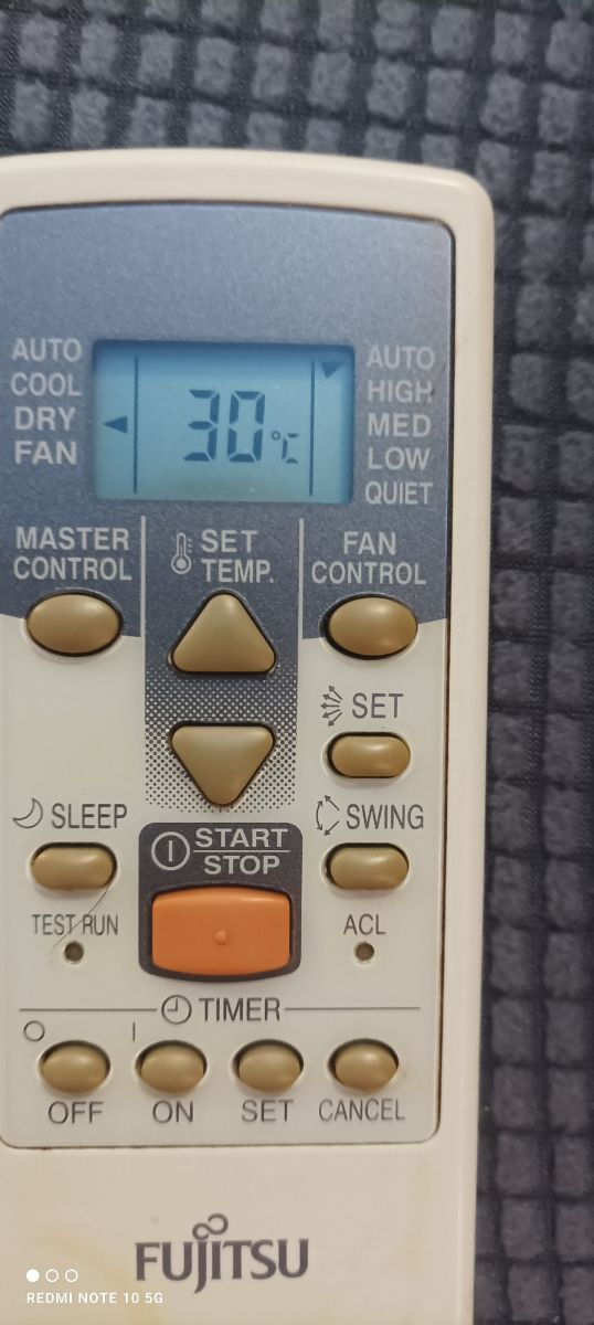 Mando de aire acondicionado subitsu