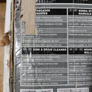 Desatascador tuberías Powerfix 