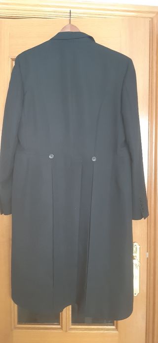 Chaqué completo talla 46.CARAMELO