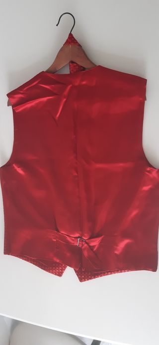 Chaqué completo talla 46.CARAMELO