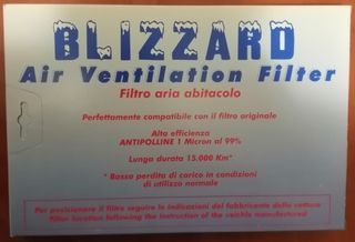 Filtro Antipolline BERNER cod. 161344 compatibile