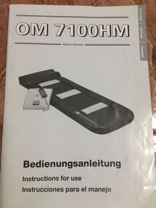 Colchoneta de masaje