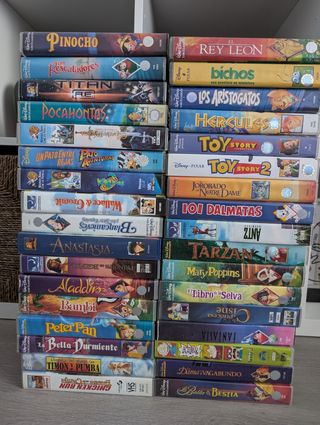 Colección VHS Disney