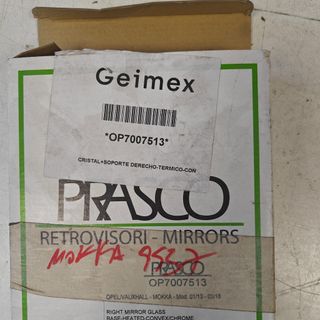 ESPEJO DEL RETROVISOR DERECHO OPEL MOKKA NUEVO