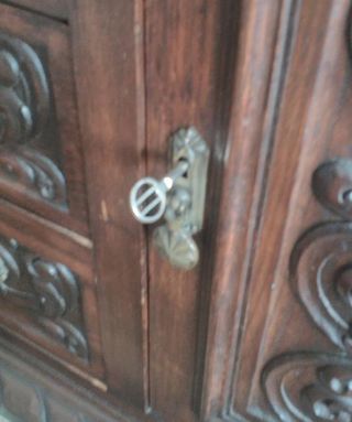APARADOR DE COMEDOR DE MADERA 170. VINTAGE.