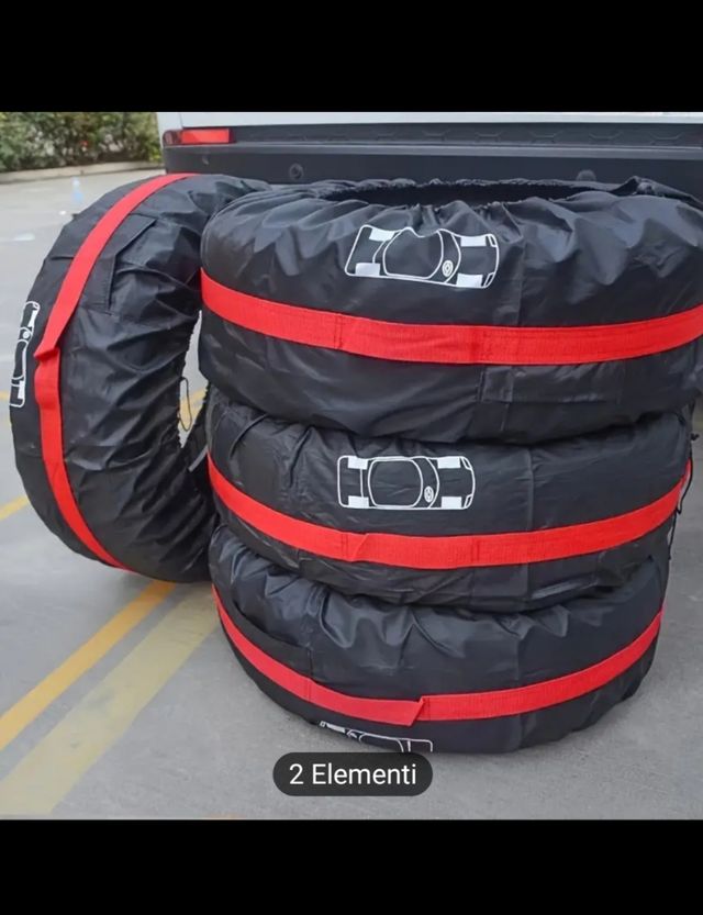 Set custodia pneumatici 4 PCS da13a19 P.