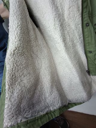 Parka billabong verde