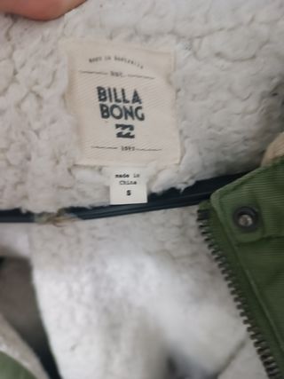 Parka billabong verde