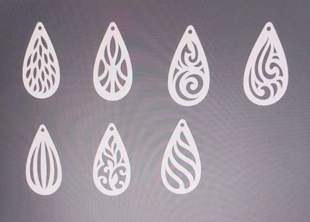 Orecchini (stampa 3D)