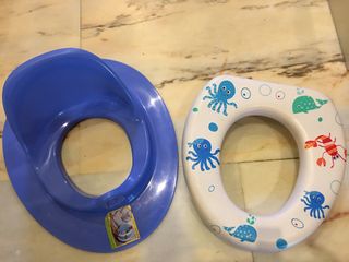 Adaptador infantil niño taza baño