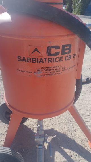 Maquina de arena para decapar