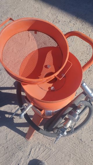 Maquina de arena para decapar